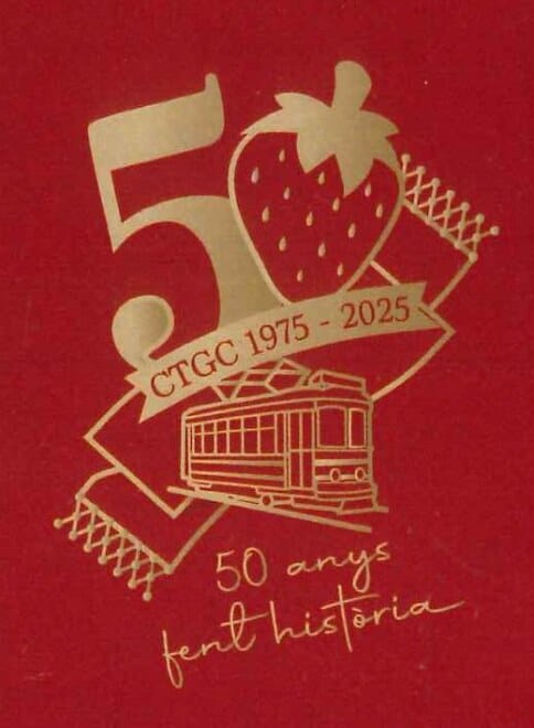 Logo del 50º aniversari de la Falla Cuenca Tramoyeres-Guardia Civil