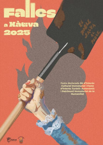 Cartel Fallas de Xàtiva 2025