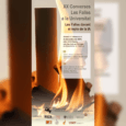 Cartel de las XX Converses Les Falles a la Universitat (ADEF)
