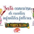 Cartel del 6º concurso de cuentos infantiles de "El Turista Fallero"
