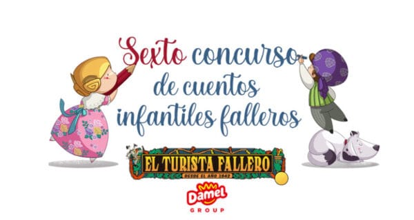 Cartel del 6º concurso de cuentos infantiles de "El Turista Fallero"