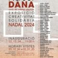 Cartel "Na Jordana amb els artistes afectats per la DANA"