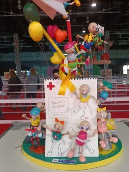 Maqueta presentada por la Falla Plaza de Sant Bult, 1º premio (foto: JCF)