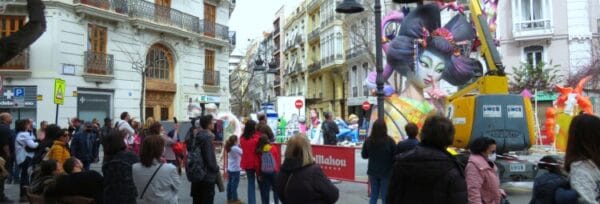 Plantà de la Falla Félix Pizcueta - Cirilo Amorós de 2022