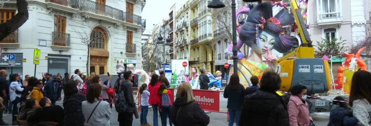 Plantà de la Falla Félix Pizcueta - Cirilo Amorós de 2022