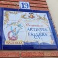 Placa de la Cooperativa d'Artistes Fallers