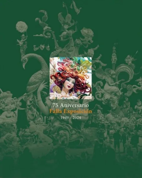 Los 75 años de la Falla Exposición en papel