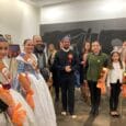 Inauguración de la exposición "Rituals de Festa i Foc" por la Falla El Mocador (Sagunt)