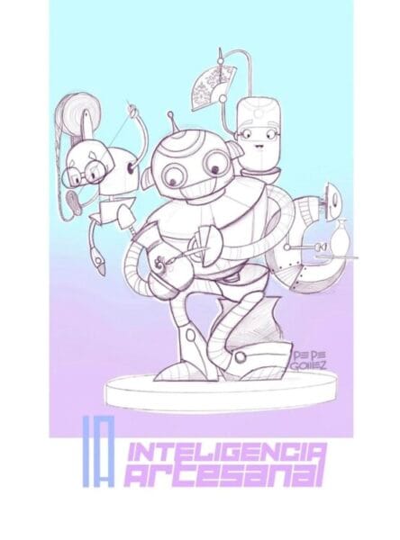 Boceto de la falla infantil de Barón de San Petrillo 2025