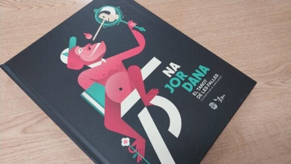 Portada del llibret (volumen 1) de la Falla Na Jordana 2025