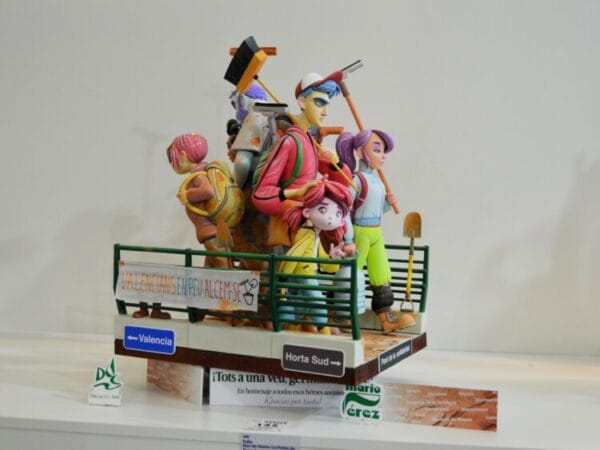 Duc de Gaeta consigue otro ninot indultat infantil