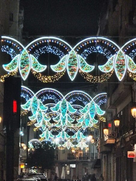 Iluminación de la Falla El Clero 2025