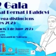 Cartel 12ª Gala del Casal Bernat i Baldoví