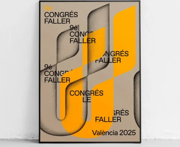 Logotipo del IX Congreso Fallero