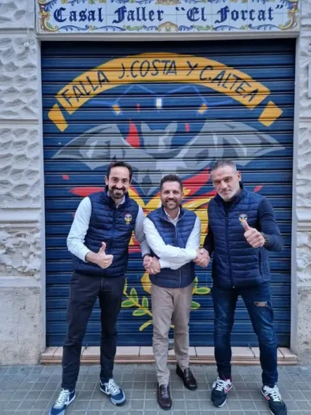 Ausiàs Estrugo, artista de la falla infantil de Joaquín Costa-Conde de Altea 2026