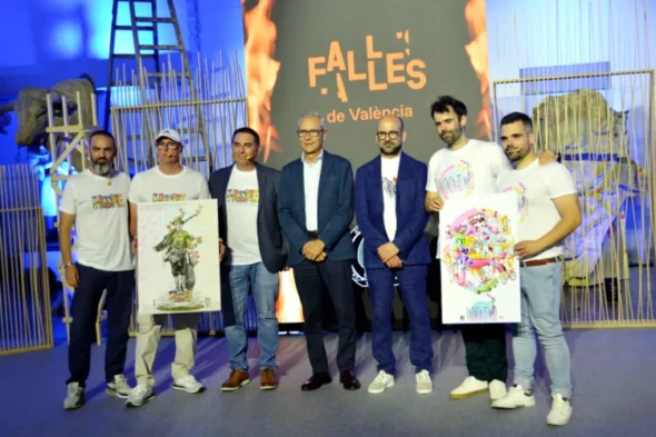 Presentación del proyectos de las fallas municipales de València 2026