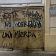 Pintada en el antiguo casal de la Falla Borrull - Socors