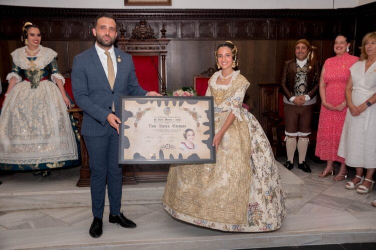 Proclamación de las falleras mayores de la FJFS
