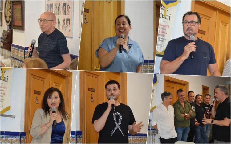 Rueda de prensa de los Premios "En Vena" 2025 (Falla Els Generals)