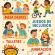 Cartel de la gala solidaria "Caminos de fuego e inclusión"