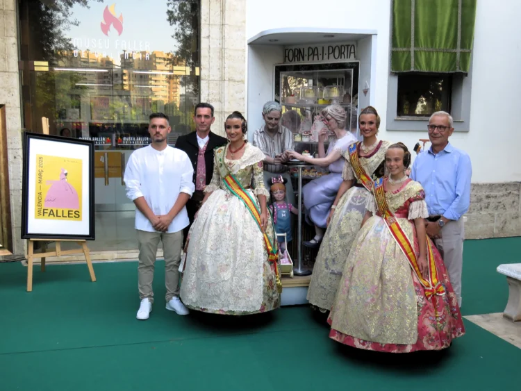 Entrega de ninots indultats 2025 al Museu Faller de València