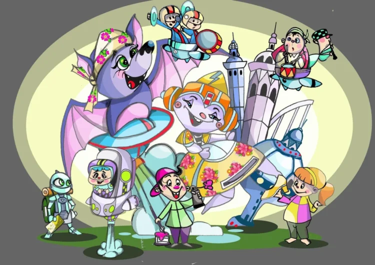 Boceto de la falla infantil de Progreso - Teatro 2026