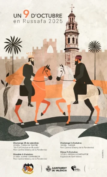 Cartel "Un 9 d'octubre en Russafa"