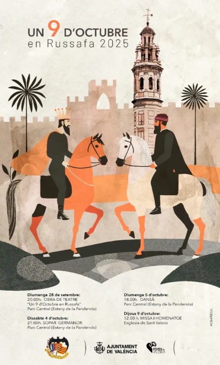 Cartel "Un 9 d'octubre en Russafa"