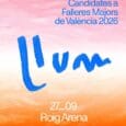 Cartel de "Llum", Gala de Elección de Candidatas a Falleras Mayores de València 2026