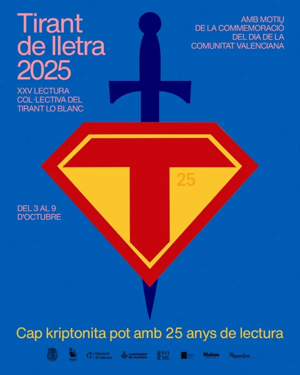 Cartel de 'Tirant de Lletra' 2025