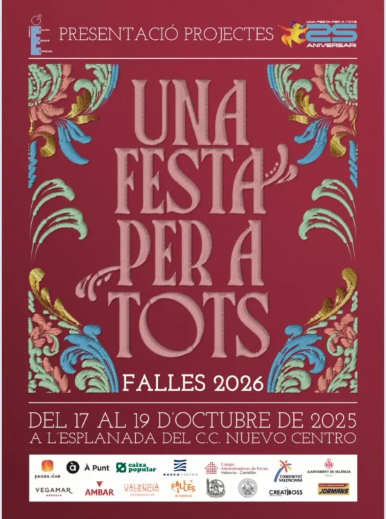 Cartel de "Una festa per a tots" de 2025 (FFSE)