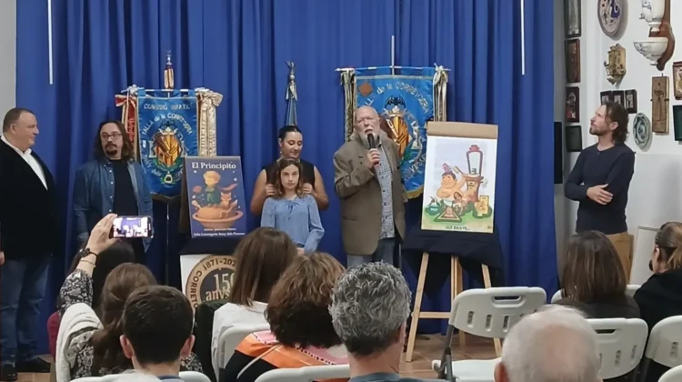 Presentación de bocetos de la Falla Corretgeria 2026