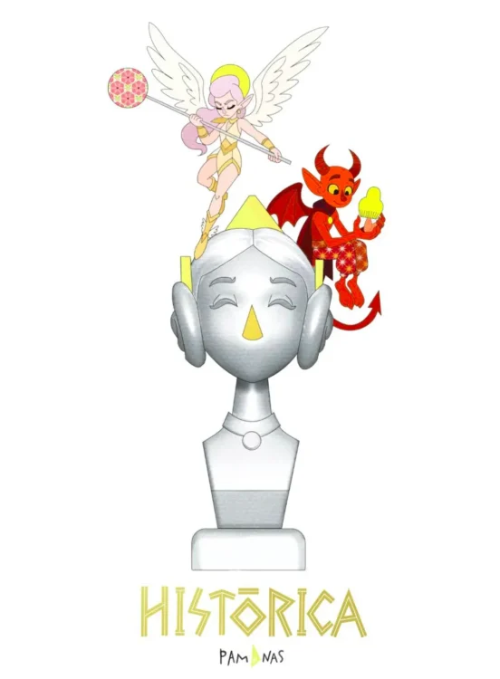 Boceto de la falla grande de Blas Gámez - Ángel Villena 2026