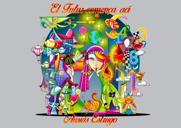 Boceto de la falla infantil de El Clero 2026