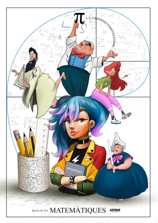 Boceto de la falla grande de Ramiro de Maeztu - Leones 2026