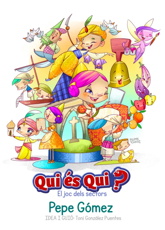 Boceto de la falla infantil de San Isidro 2026