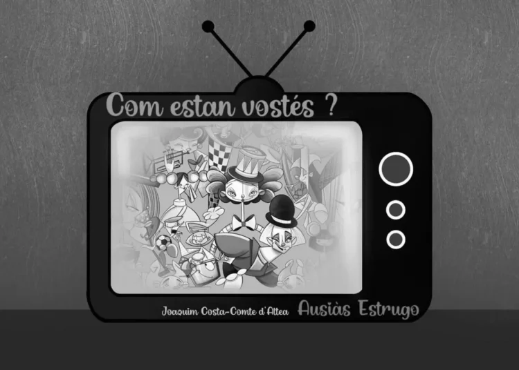 Boceto de la falla infantil de Joaquín Costa - Conde de Altea 2026