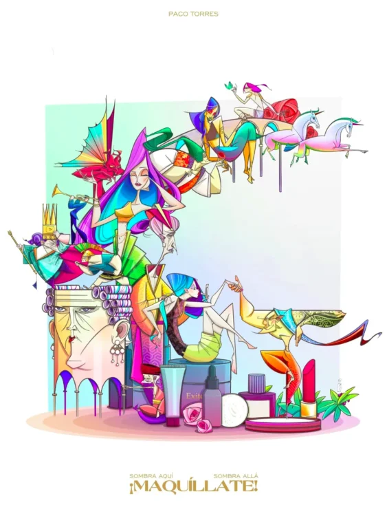 Boceto de la falla grande de Avinguda de l'Oest 2026