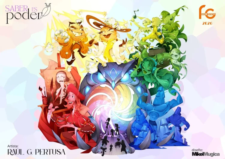 Boceto de la falla infantil de Gayano Lluch 2026