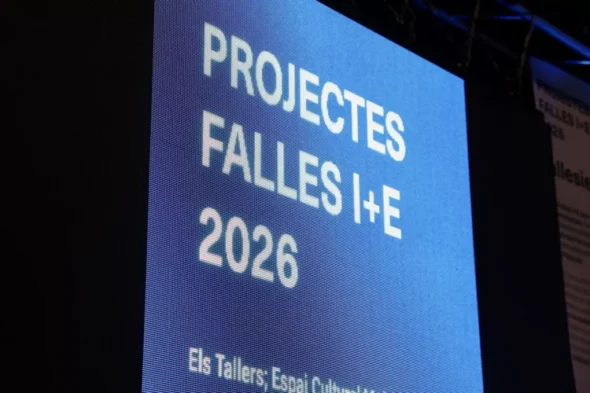 Presentación de los proyectos de las Falles I+E 2026 (foto: JCF)