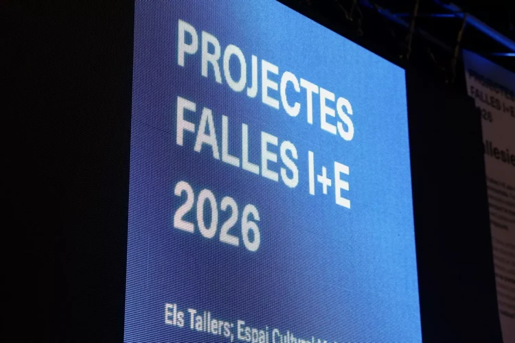 Presentación de los proyectos de las Falles I+E 2026 (foto: JCF)