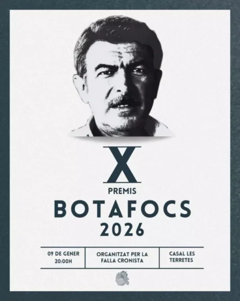 Cartell X Premis Botafocs (Falla Cronista)