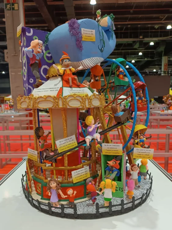 2º premio del concurso de maquetas de JCF 2025/26 (Falla Humanista Mariner - Manuel Simó) (foto: JCF)