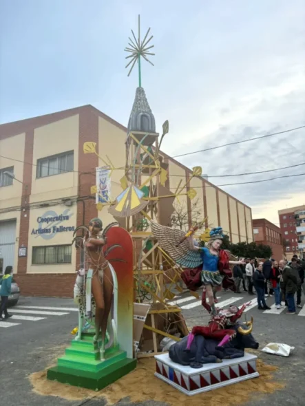 Pi de Nadal 2025 (foto: Gremio de Artistas Falleros de València)