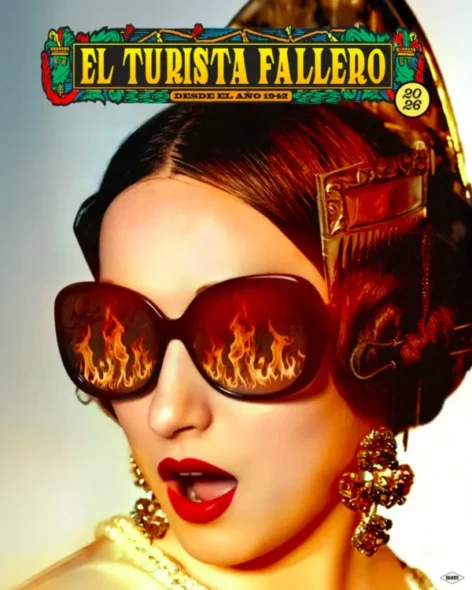 Portada de "El Turista Fallero" de 2026