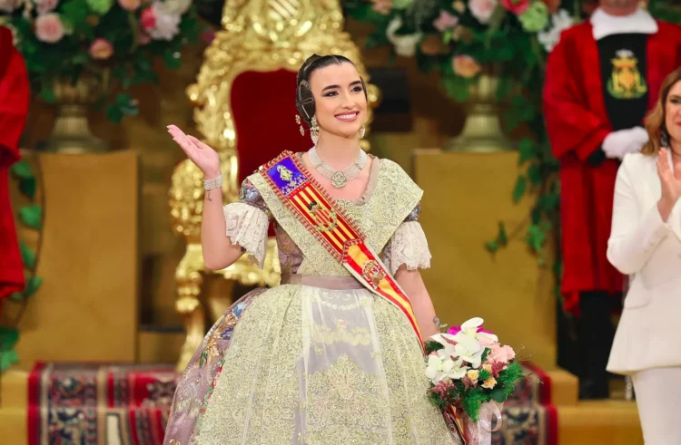 Exaltación de la fallera mayor de València 2026 (foto: Fotofilmax / JCF)