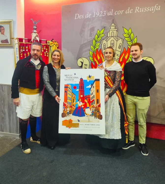 Presentación del Mercat de Sant Blai 2026 (Falla El Clero)