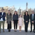 Mantenedores de las falleras mayores de València 2026 (foto: JCF)