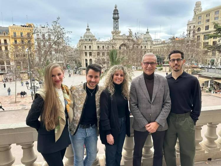 Rueda de prensa de las exaltaciones de las falleras mayores de València 2026