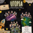 Cartel del teatro benéfico "Utopia" de la Falla Cronista
